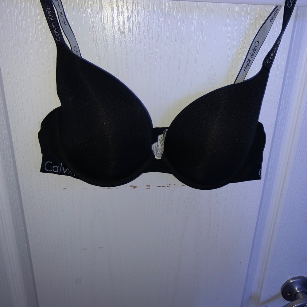 38c Black and Grey Calvin Klein Bras (2 total)